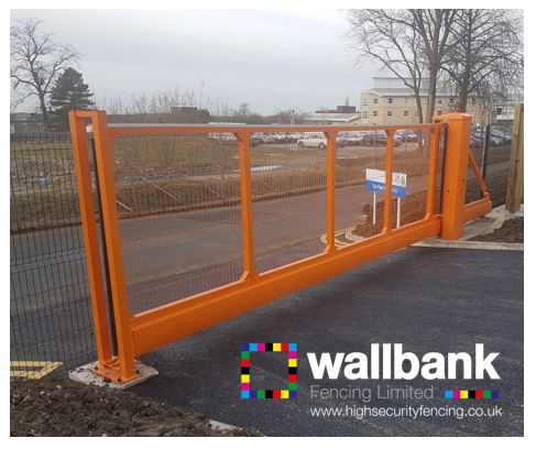 wallbankfencing's tweet photo. Did you know we can supply and install bespoke automated gates powder-coated in your company colours?

*FACT*
 Powder-coated surfaces are more resistant to chipping, scratching, fading, and wearing than other finishes.

For quotes please email 'georgie@highsecurityfencing.co.uk' https://t.co/TjKKocCnqE