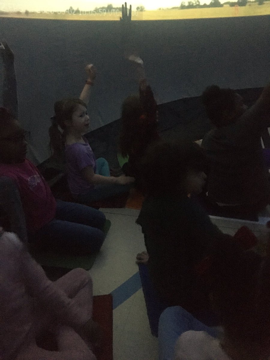 What an exciting way to start our week! Starlab is so cool ⭐️ <a href="/WarrenES_BCPS/">Warren Elementary</a>