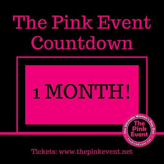 ThePinkEvent's tweet photo. The countdown is ON! We are just under one month away from The Pink Event (March 29th)- WOW! ⁣
Also, we cannot wait to celebrate Women's History Month with you, how appropriate. ⁣
🎟We know you've got your tickets right? Well if you were waiting just … https://t.co/6maCktYWn7 https://t.co/ta67uA72rn