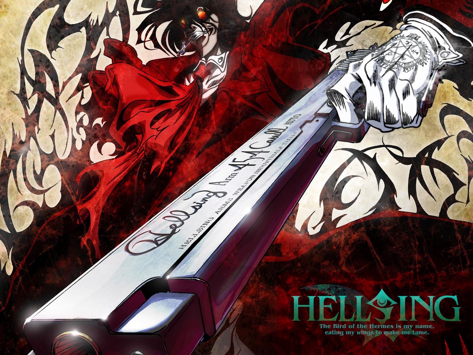 竜介 トレンドに黒髪赤目とあったので Hellsingの主人公がラスボスことアーカードをよろしくお願いします