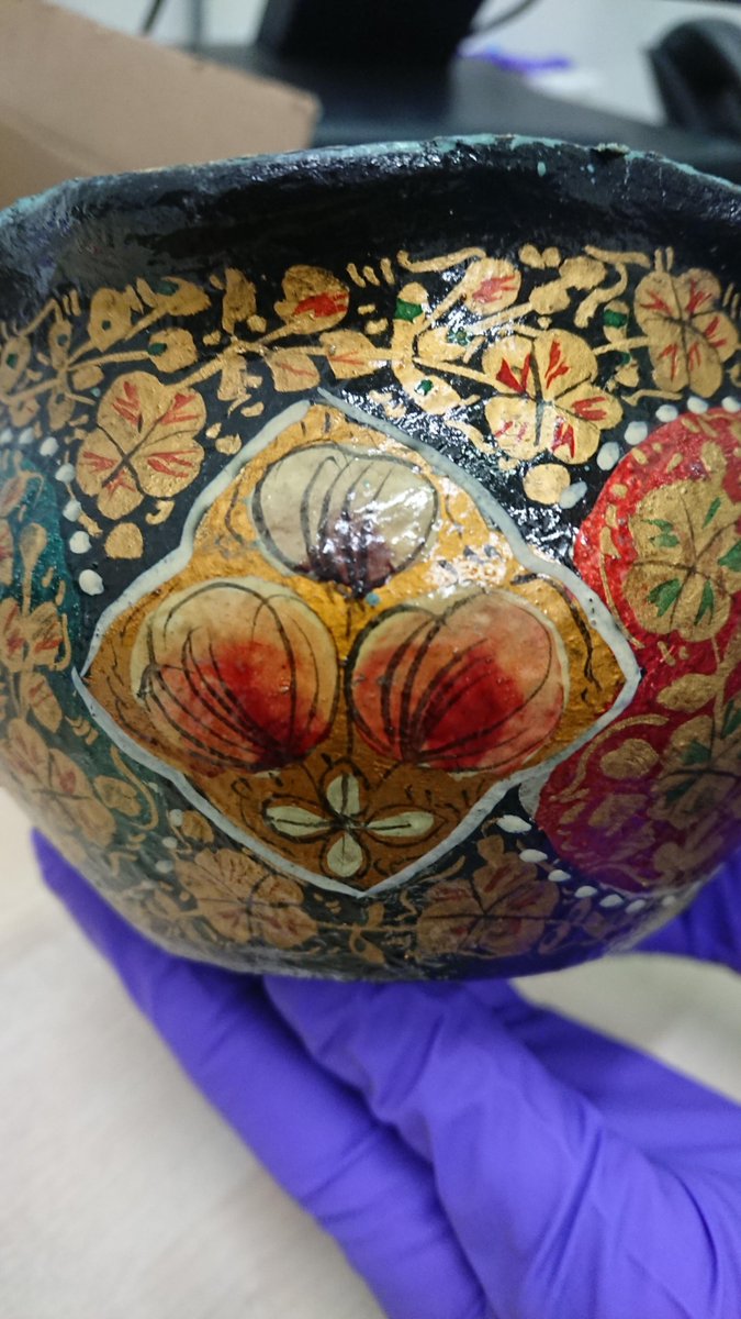omglasgow's tweet photo. Today we were accessioning objects in our stores. These lovely items are from a collection of travel souvenirs. https://t.co/H4huMLeLzo