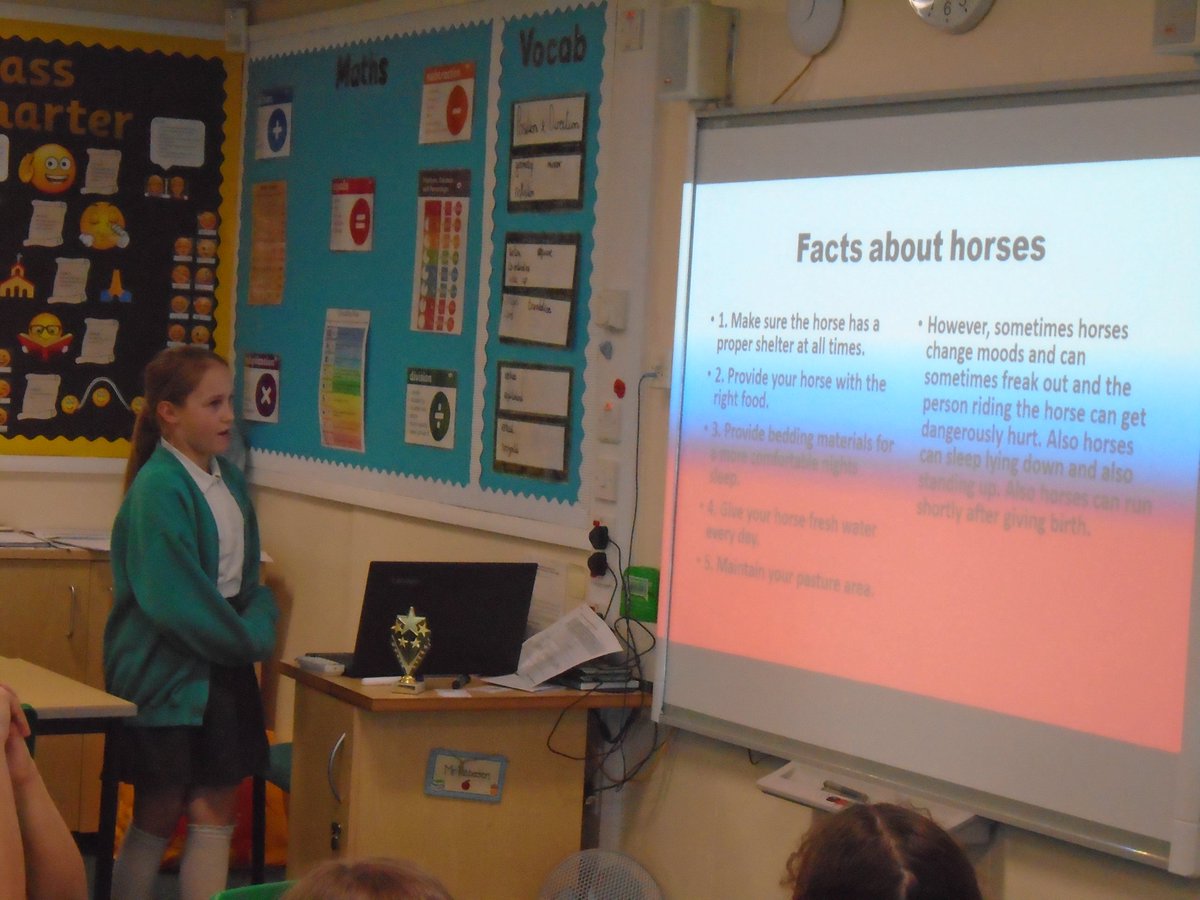 ClaveringTS27's tweet image. #6CP In #computing this week, we have been sharing our multimedia presentations. We chose our own topic to present about. Some truly amazing presentations today, Year 6! Well done!😁👏