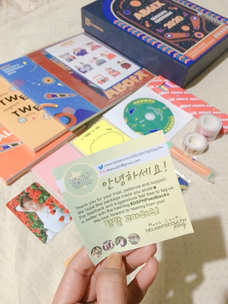 CATEfullyoungs's tweet photo. @DELIGHTSEOULPH @AB6IX @AB6IX_MEMBERS 

Sana ol happy na marupok sa mga bebes. ㅠㅠ~
The long wait is over. Mah ABNEW heart is soooo overwhelmed. ❤️🖤

Thank you soooo much for the smooth transaction po. Uulit ako~ ㅋㅋ #LEGIT101% #DELIGHTSEOULPH https://t.co/MUWtShxR3k