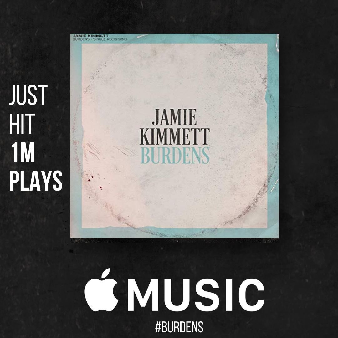 Guys! Thank you for over 1,000000 streams of my song "Burdens" on <a href="/AppleMusic/">Apple Music</a> So grateful for my co-writer <a href="/bencantelon/">Ben Cantelon</a> &amp; the testimonies God has brought through this song in helping those who are hurting. Ok, i'm off now to "lay my burdens down at the feet of Jesus" 🙌