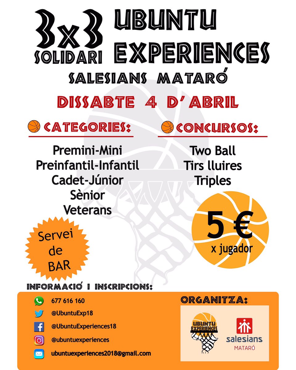 radioargentona's tweet photo. 🏀 L'entitat argentonina @UbuntuExp18 ha organitzat una recollida de material esportiu i un torneig de bàsquet solidari #argentona https://t.co/kjTLs7y3iG https://t.co/ztSxB7g523