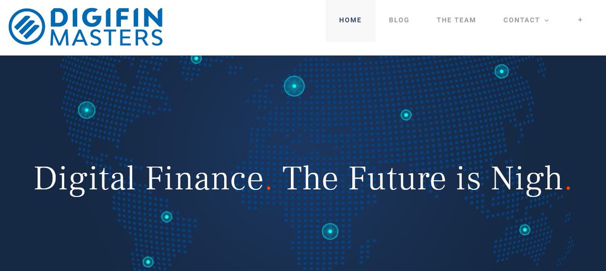 DigiFinMasters's tweet photo. Our logo is finally online! How do you like it? In case you haven't read our (recent) blogposts yet, just visit our Website!

https://t.co/uL8IGoH3Oq

#DigiFinMasters #FinTech #Blockchain #DigitalFinance #MobileBanking #AI https://t.co/gaR8CkBHKA