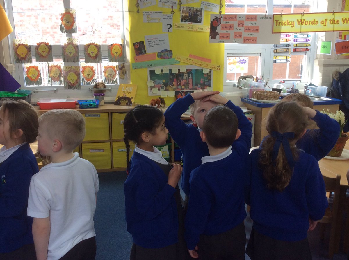 Helsbyhillside's tweet image. We have been comparing height in Year One today - who is the tallest and the shortest?