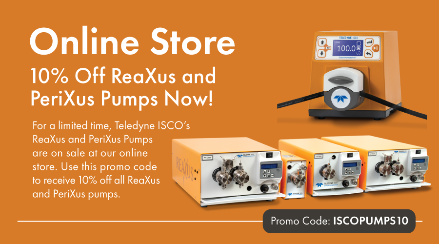 TeledyneIsco's tweet photo. Limited time offer!
#ReaXus and #PeriXus pumps are on sale at #TeledyneISCO’s Online Store.
Just use the promo code (ISCOPUMPS10) at the checkout when prompted and save on the best pumps in the business.
https://t.co/c7eKjv2AWf
#Pumps #PumpingSolutions https://t.co/rnCcwwNhVw