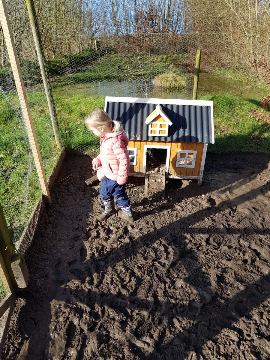 lizyounggolf's tweet photo. What a difference a day makes! Feeding the pig &amp; chickens with Isabelle @KidsLoveNature yesterday. Today practicing for @LadiesOpenYLAD in Abu Dhabi #mumontour https://t.co/ovwEctPySa