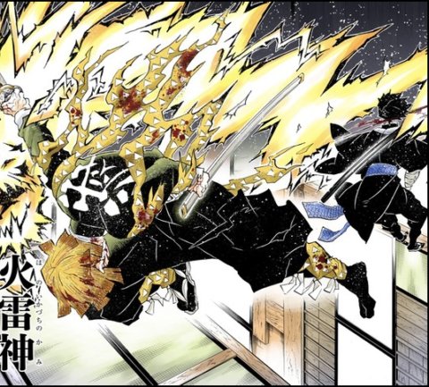 鬼滅の刃 エフェクト件 アクリルスタンド 火の神神楽 炎 水 雷 呼吸法