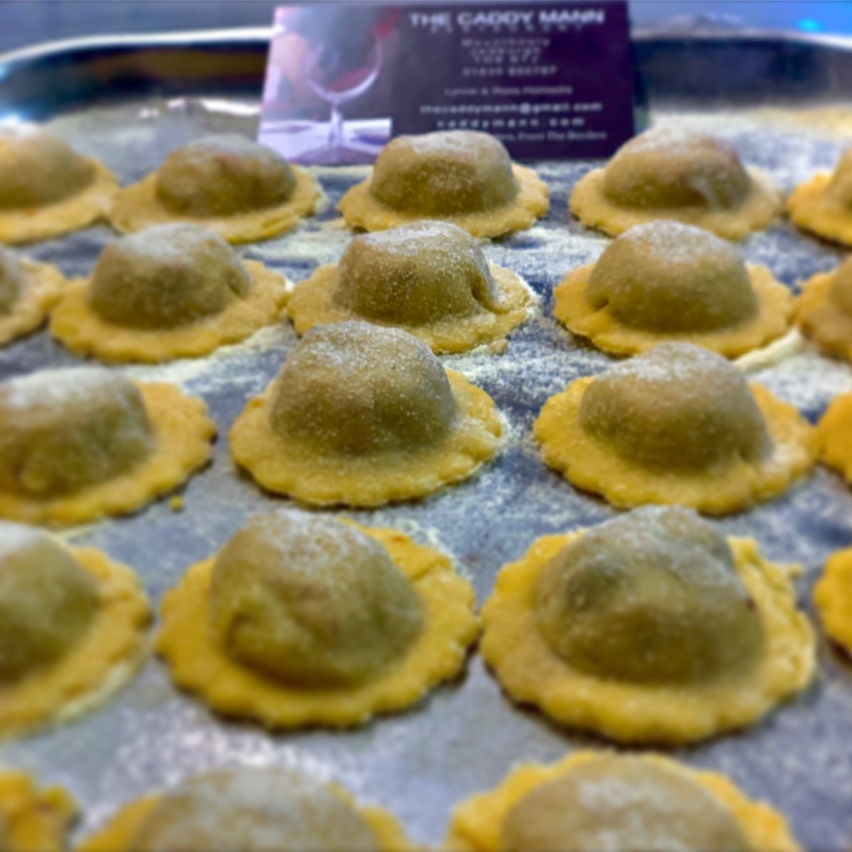infocaddymann's tweet photo. Stage one of tonight’s dish made. “Pigeon Faggot Ravioli”.  #eatlocal #food #eatmoregame #lovegame #gameforthetable #tasteofgame  #wildfood #scotland #foodie #UseEveryBit #NoWaste https://t.co/2bO6v5LNCG
