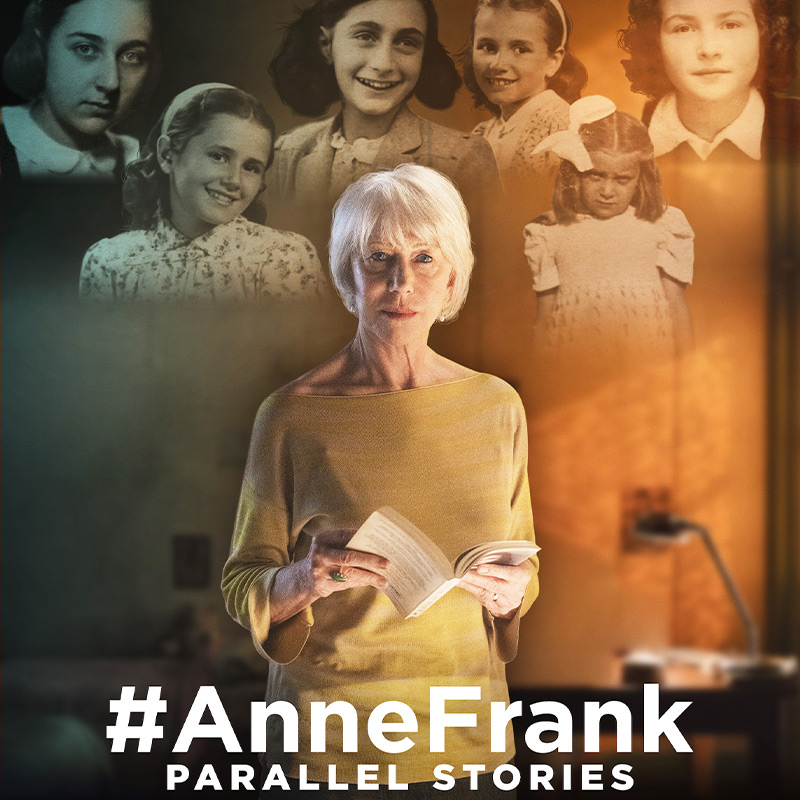 LTMainArt's tweet photo. #AnneFrank Parallel Stories is a powerful retelling of Anne Frank's life and the lives of five women who survived the Holocaust. 

Guided by Oscar-winning actress Helen Mirren, this film screens tomorrow. https://t.co/rswp2qfe5E https://t.co/kaCP66PjrC