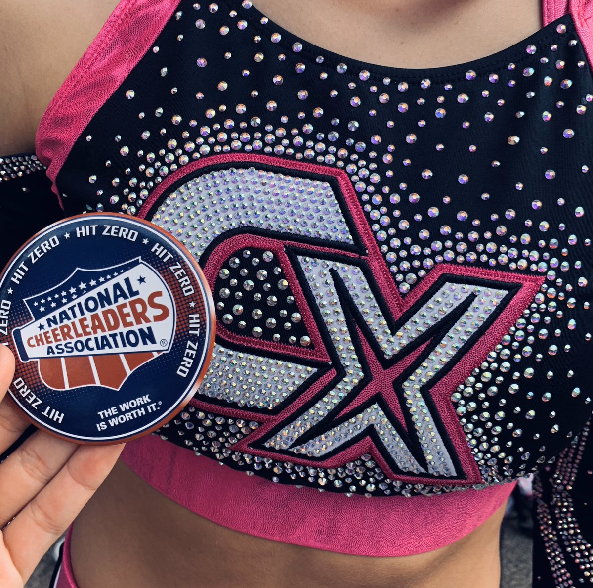 CX_LadyX's tweet photo. NCA in Dallas, TX🌟
This weekend not only did we HIT ZERO but we also received an AT-LARGE WORLDS BIDS!! We are so proud of all that we did this weekend🙅🏼‍♀️ #CXLadyX #NCA #theworkisworthit https://t.co/4EDaskuUqM