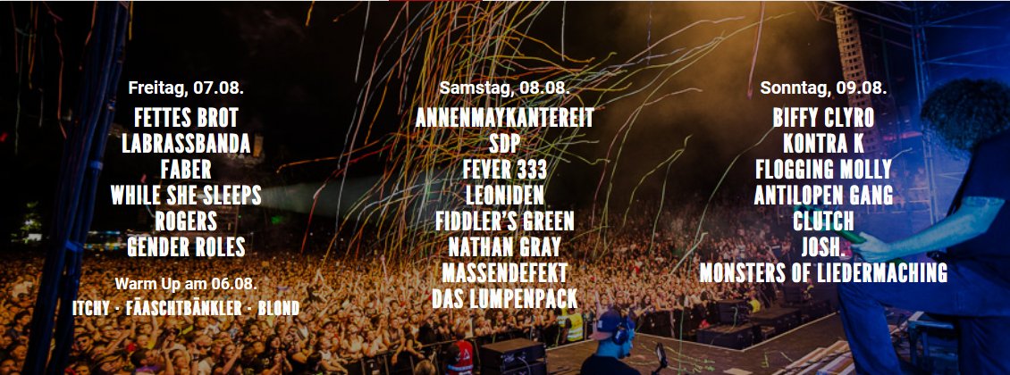 festivalisten's tweet photo. Am Wochenende gab es musikalische Updates für Open Flair, Taubertal, Rocco Del Schlacco und Trebur Open Air. Die Lineups sehen nun so aus..

#OF2020 #TTF2020# RDELS2020 https://t.co/0YwdO4qZP4