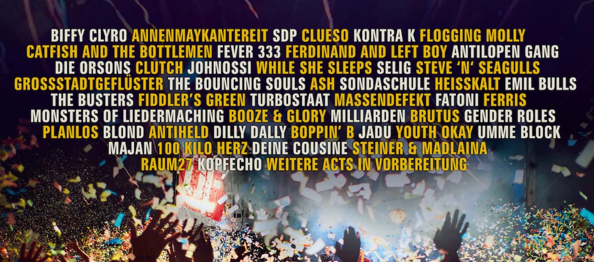 festivalisten's tweet photo. Am Wochenende gab es musikalische Updates für Open Flair, Taubertal, Rocco Del Schlacco und Trebur Open Air. Die Lineups sehen nun so aus..

#OF2020 #TTF2020# RDELS2020 https://t.co/0YwdO4qZP4
