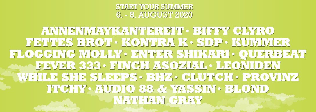 festivalisten's tweet photo. Am Wochenende gab es musikalische Updates für Open Flair, Taubertal, Rocco Del Schlacco und Trebur Open Air. Die Lineups sehen nun so aus..

#OF2020 #TTF2020# RDELS2020 https://t.co/0YwdO4qZP4