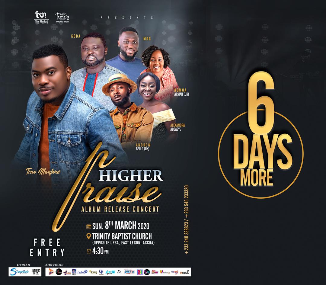 tagmehype's tweet photo. Higher Praise is just six days away guys.
#getyourpraiseon 
#tagmehype https://t.co/FGeID51sOO
