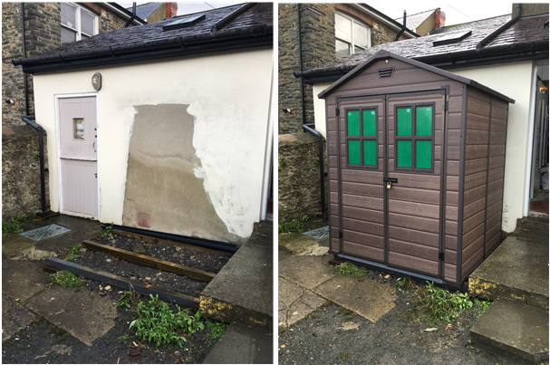 TPG_PropertyFM's tweet photo. Everything including the Garden Shed!!! We were asked to replace an old #Garden #Shed as the existing one, used for #storage, was no longer water tight. Within 24hrs of the new shed being delivered the old one was dismantled and the new one installed #fixingproblems https://t.co/UPahuRuw9V