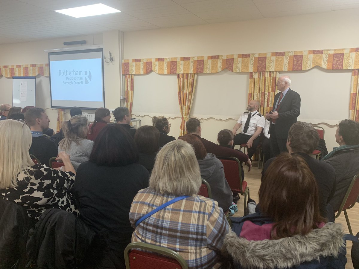 SYPCC's tweet photo. Dr Billings is closing the Autism Alert Card launch hosted by @syptweet at @DeafTrust in Doncaster #autismalert https://t.co/lmvvpd05sn