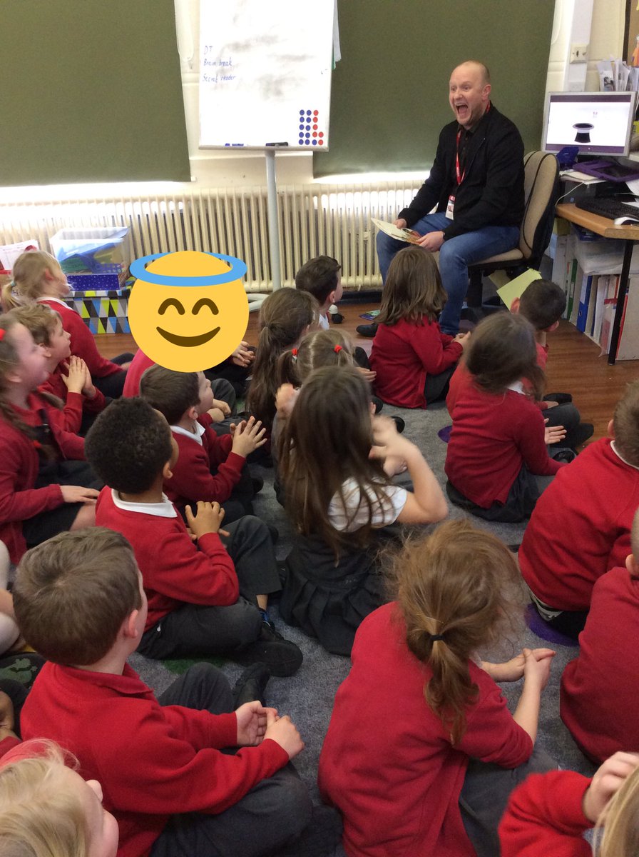 EastwayPrimary's tweet image. Today we have Mr Potter as our secret reader.....we loved your story ‘The new small person’ and we decided that sometimes we feel jealous of our little brothers and sisters #secretreader