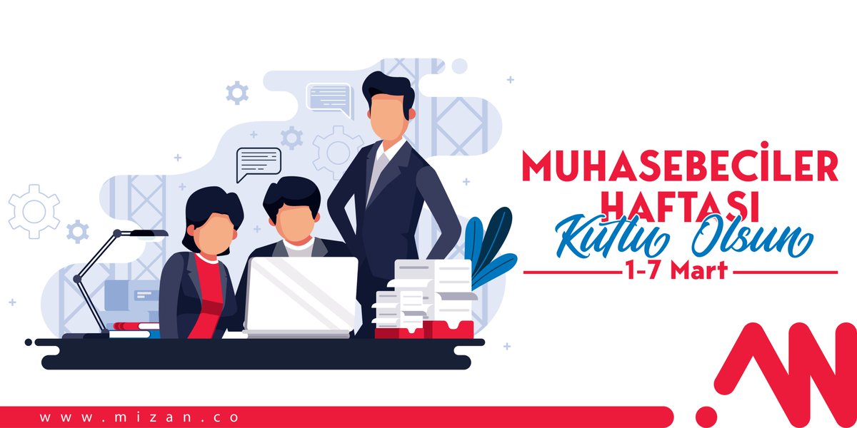 İşletmelerinizin sırdaşı, mali hesaplamalarınızın dostu. Sadece iyi günde değil her zaman yanınızda olan #muhasebeci meslektaşlarımızın “Muhasebeciler Haftası” kutlu olsun.

#mizan #vergi #denetim #danışmanlık