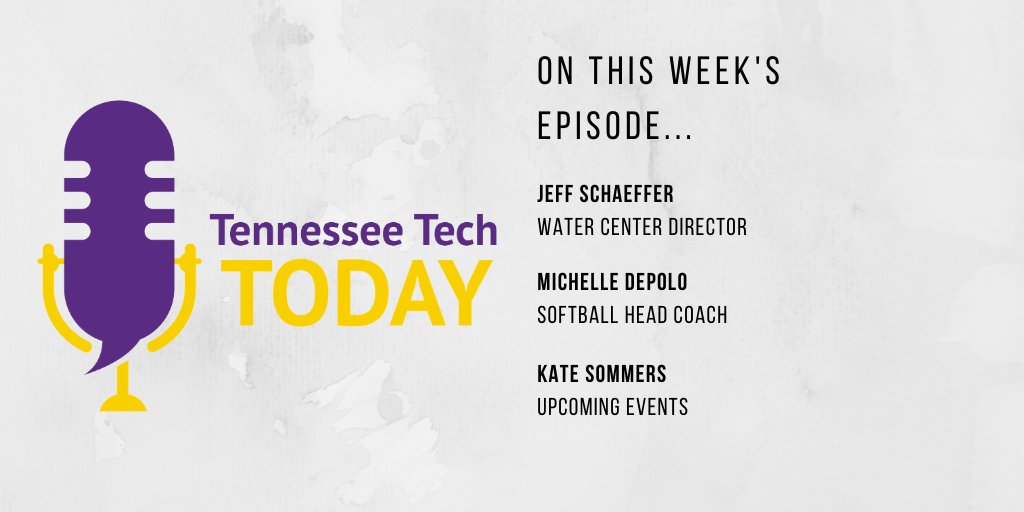 A new episode of Tennessee Tech Today is live! This episode features Jeff Schaeffer, Michelle DePolo and Kate Sommers.  🎧➡️ tntech.edu/news/files/TNT…