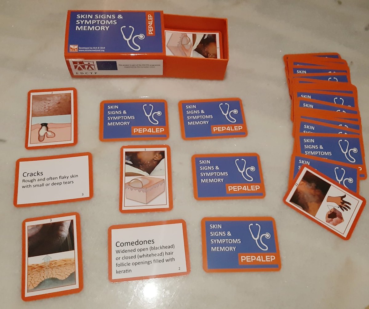 NLR_NoLeprosy's tweet photo. Great Success! The '#NTD Skin Games' designed for #PEP4LEP have won the Game Award at the @ISNTD_Press Festival. The games are designed to increase education and awareness of skin conditions among health workers. Big thank you to @EDCTP  and #LRI. https://t.co/rCYM0bqvYB https://t.co/NkLBrS6XsT