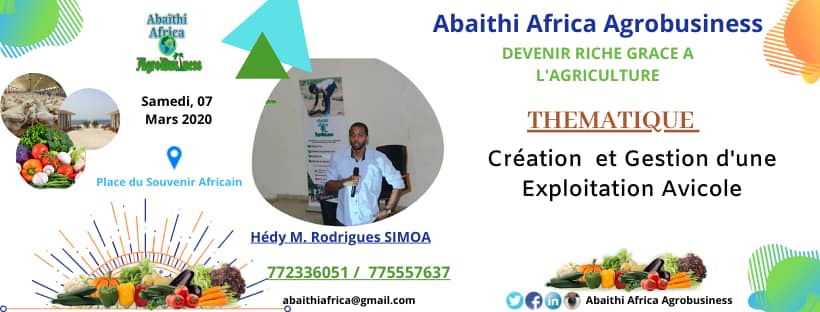 abaithiagro's tweet photo. "La création et la gestion d'une exploitation avicole nécessitent une compétence de base avant de vous lancer car l'aviculture est une filière à risque." @thiamababacar69 

#EntrepreneuriatAgricole #Agriculture #AgroBusiness #Aviculture #Agroentreprise #Kebetu https://t.co/TbYoZYhj8o