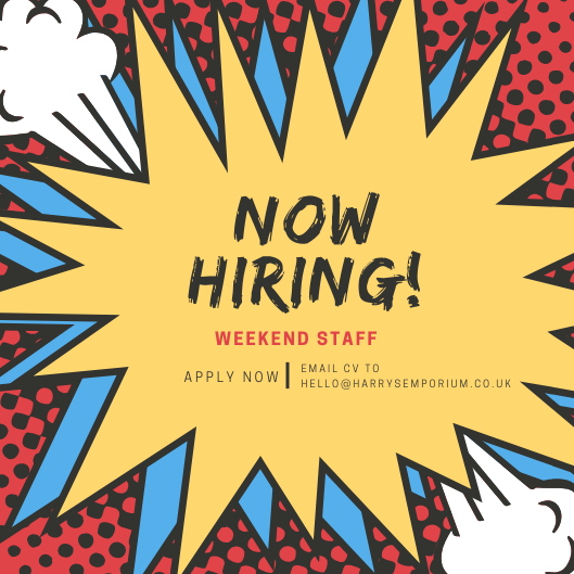 HarrysTooting's tweet photo. WE ARE HIRING!!
.
We are looking for a fantastic part time team member
.
Must be Over 18 as you will be required to work independently
.
This is a weekend role
.
Barista training preferred, but not essential 
.
Email your CV to hello@harrysemporium.co.uk
#tooting #hiring #london https://t.co/RO3VFlFzJA