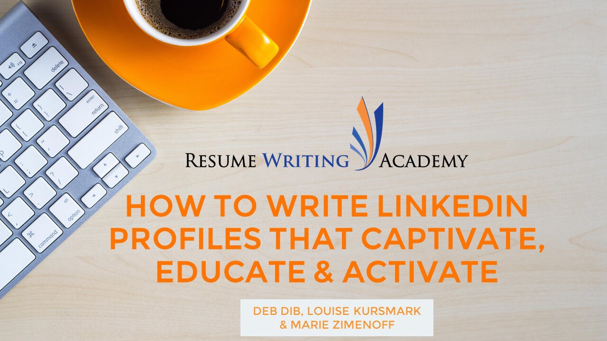 CareerTL's tweet image. #CareerPros: Write LinkedIn profiles that connect w/the target audience &amp;amp; motivate readers to read more &amp;amp; reach out. In this 2-hour session, Louise Kursmark, Deb Dib, and Marie Zimenoff share how to gather storied content &amp;amp; use it wisely. #linkedinwriting bit.ly/2vPqluq