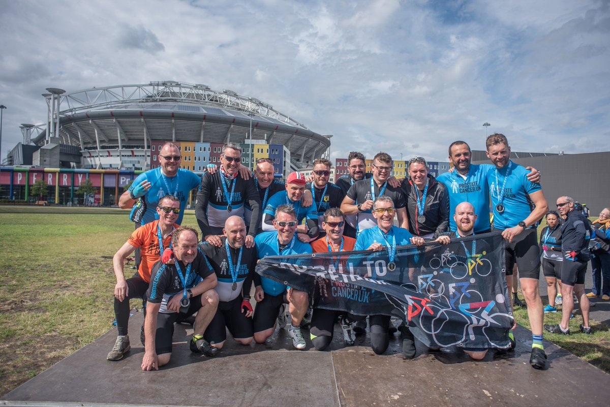 ProstateUK's tweet image. 🗣️ "We may support different football teams but prostate cancer isn’t selective - together we will fight it."⁣
⁣
@NFFC fan Martyn &amp;amp; his team @forest2dam have already hit £30,000 to help beat prostate cancer 👊

Bring on Football to Amsterdam! ⚽⁣🚴🇳🇱 #F2A2020 #MondayMotivation
