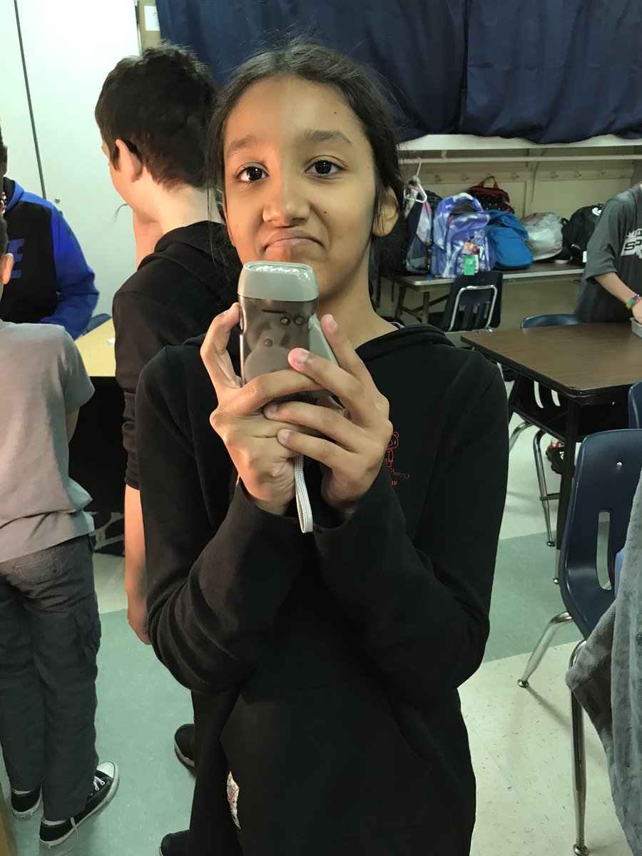 teaching3Ls's tweet photo. 5th Grade Fun! We had a visit today from High Touch High Tech!   It was great review of our earlier unit about magnetism and electricity.
#rneGreatThings https://t.co/eCK7vxuKtm