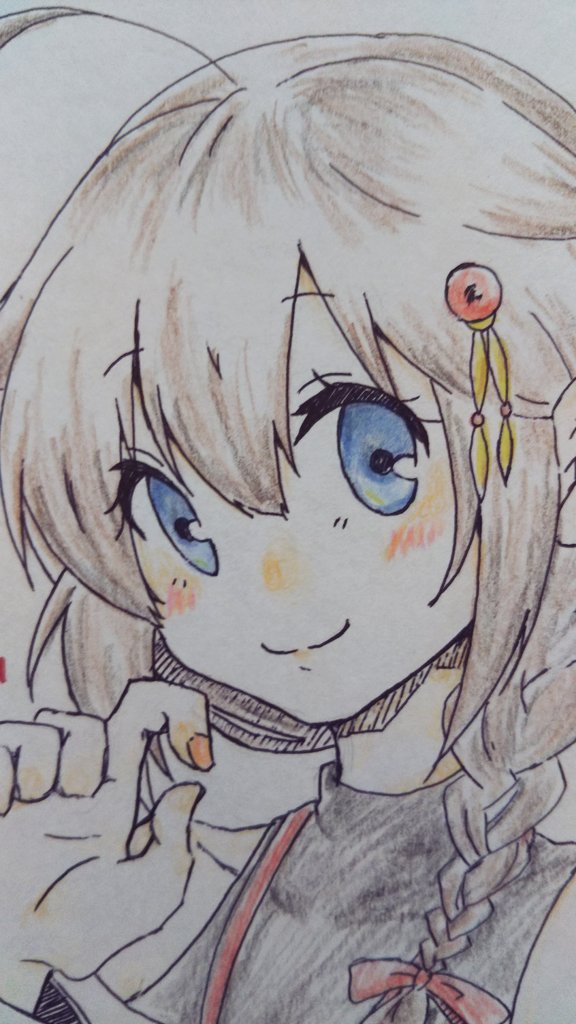 時雨(艦これ) ,時雨改二 「⸜︎︎︎︎❤︎︎⸝‍ 」|コカ🐈️のイラスト