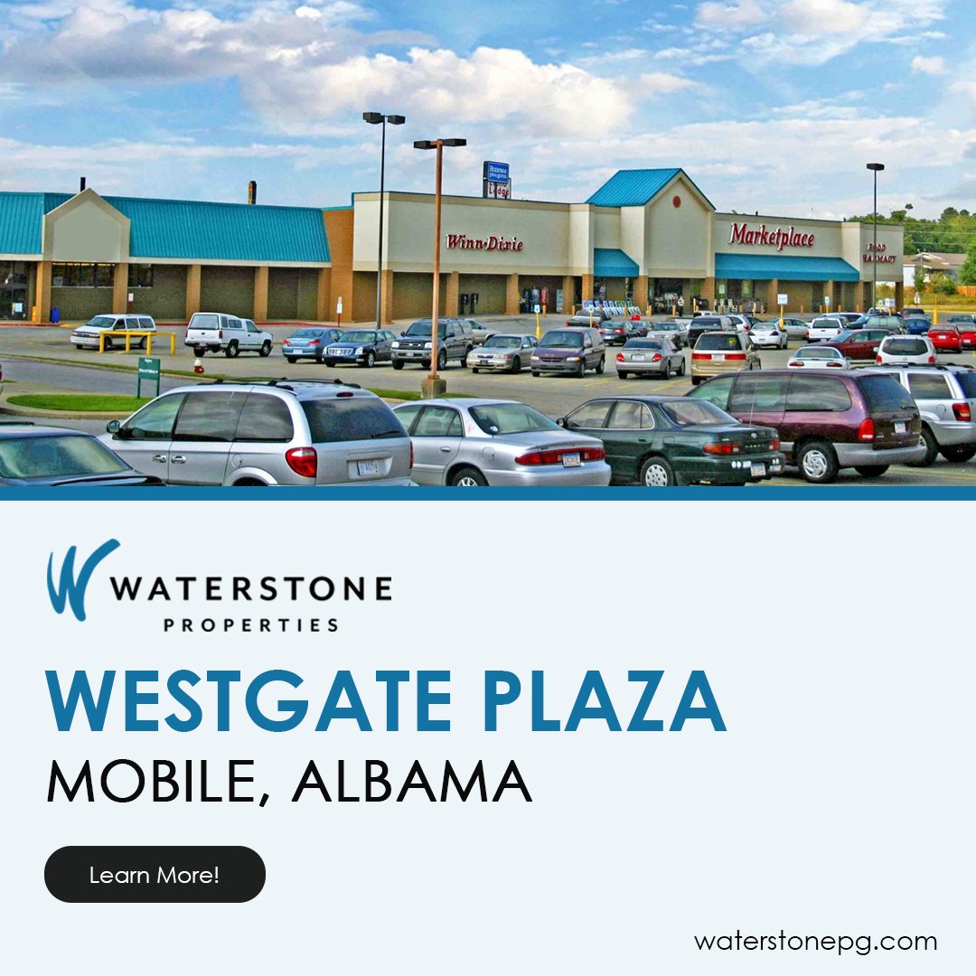 Grow your retail business at Westgate Plaza, Mobile, AL offering retail trade property for lease.

#shoppingcenter #shop #property #commercial #realestate #retailshops #shoppingplaza #shoppingmall #shoppingmallspace #shoppingcenters #shopping