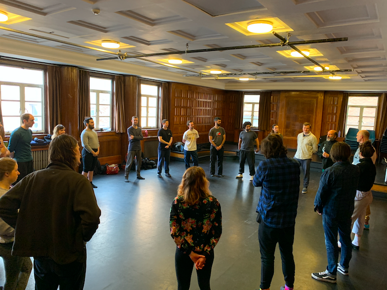 Spymonkeycomedy's tweet image. And we're off!... day 1 of our 3 week Clown Creation School at Toynbee Studios in London. 

#spymonkey #toynbeestudios 
@artsadmin
