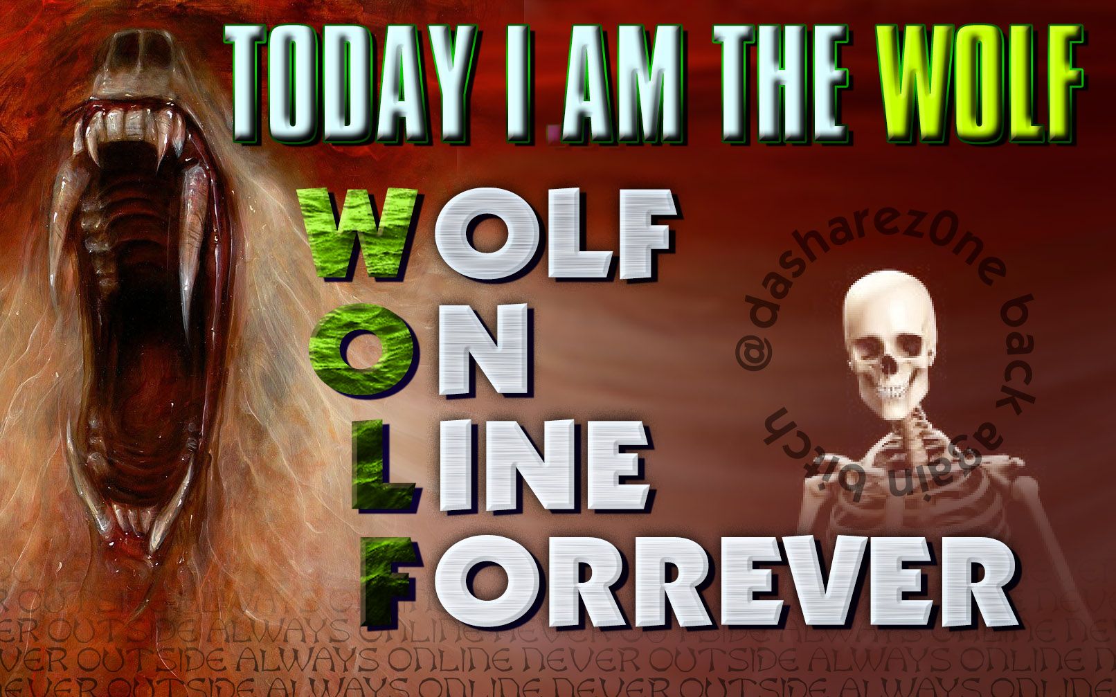 ALWAYS ONLINE
NEVER OUTSIDE
- https://t.co/Qtp3PuUDXE ADMIN