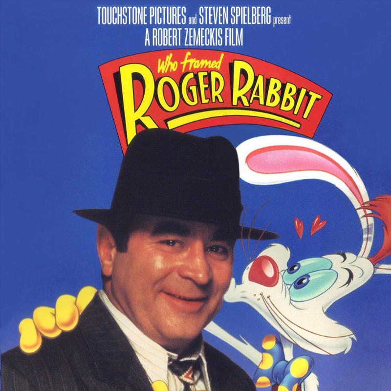 LTMainArt's tweet photo. A man, a woman, and a rabbit find themselves in a triangle of trouble in this comic mixture of live-action and animation. #WhoFramedRogerRabbit screens this Fri &amp; Sat at midnight. Get Tix: https://t.co/7ROd9ZnyLP https://t.co/32pBTeAE7Q