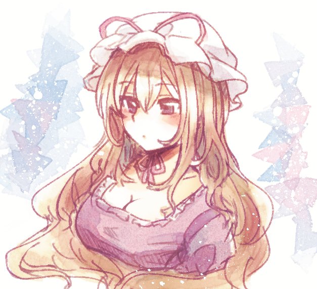 八雲紫 「無心紫 」|あおいのイラスト