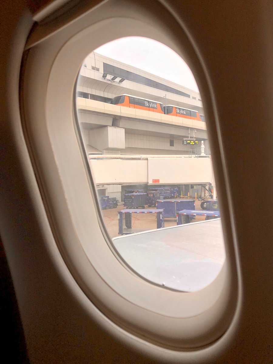 stem_sc's tweet photo. On our way to the @STEMecosystems convening in SATX!

The plane’s computers needed rebooting so a maintenance tech is working on it. 

Aircraft maintenance technicians require an FAA certificate/2-year degree and have a starting salary around $50K. 

Some #STEMed for your Monday! https://t.co/NLl5nd9pVe