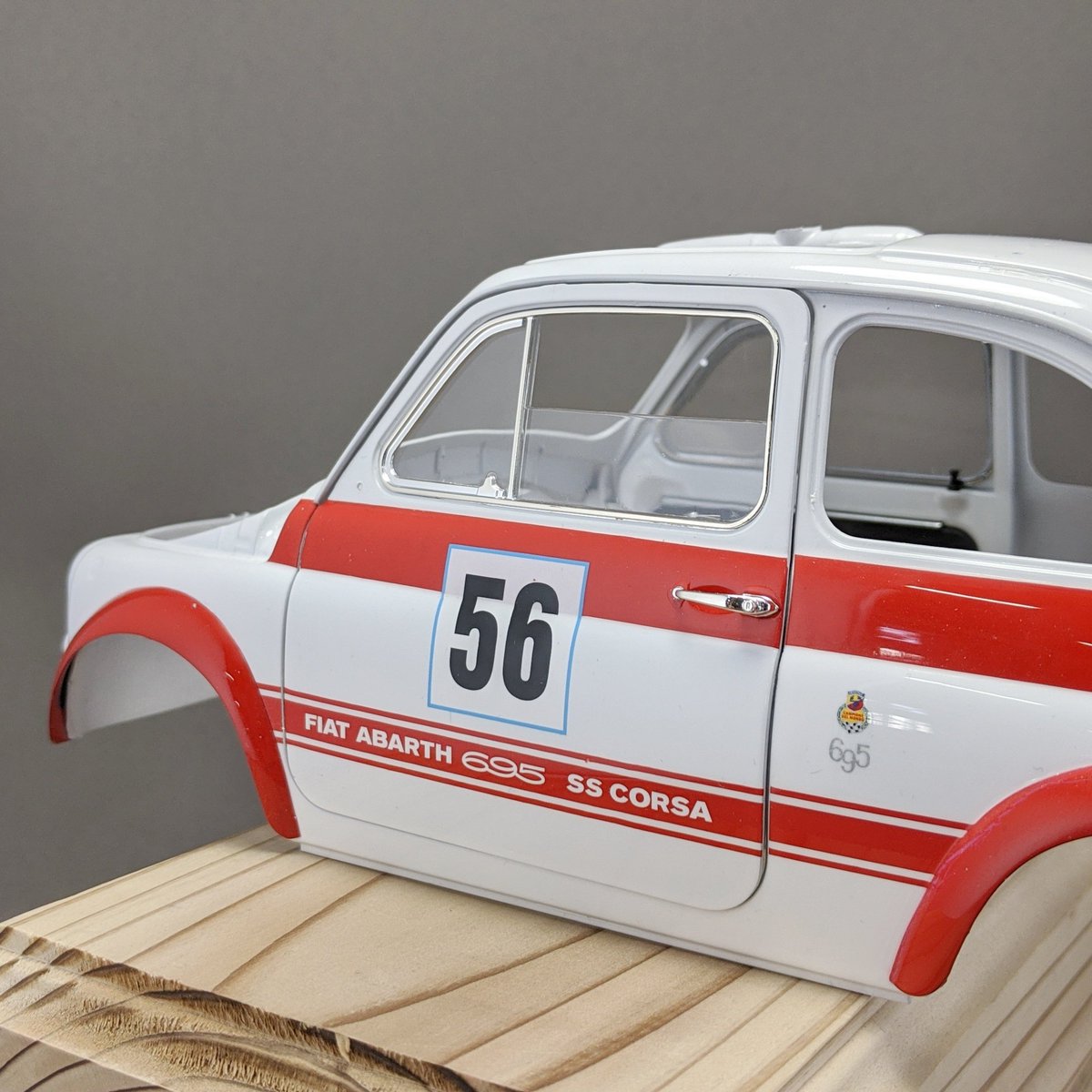 Take_Channel36's tweet photo. 【ITARELI ABARTH695 SS】
久しぶりに695の作業を再開しました！
今回はドアを付けていきます♪

https://t.co/5wMUyVTGMB

#carmodel #112scale #plamodel 
#イタレリ #italeri #タミヤ #TAMIYA 
#アバルト #ABARTH
#アセットコルサ #assettocorsa
#695SS https://t.co/donUg5MNSt