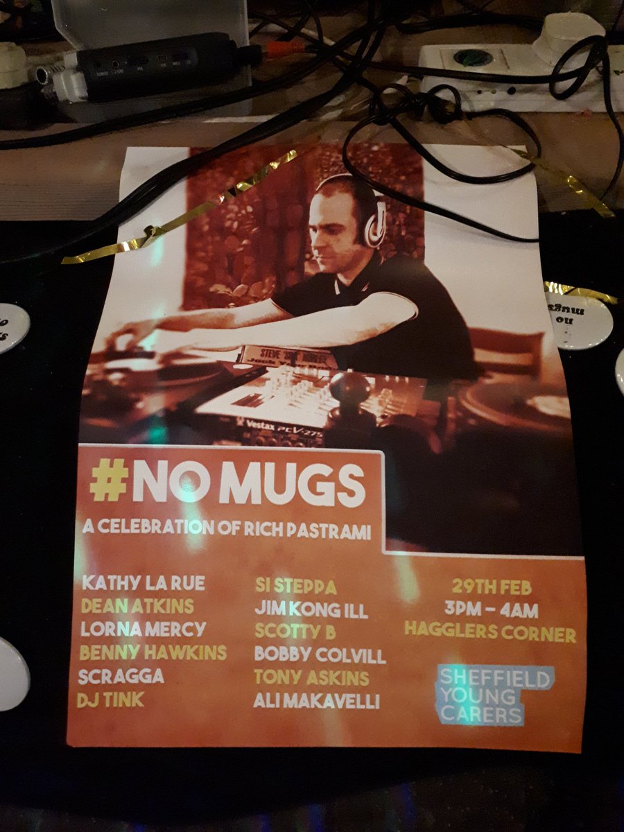 SheffYoungC's tweet photo. So pleased and honoured to have been @HagglersCorner for this brilliant event on Saturday. Top party to celebrate the life of a top, top bloke - Mr Rich P! #nomugs #bemorerich #supersupporter https://t.co/S1rn1Sd3v3