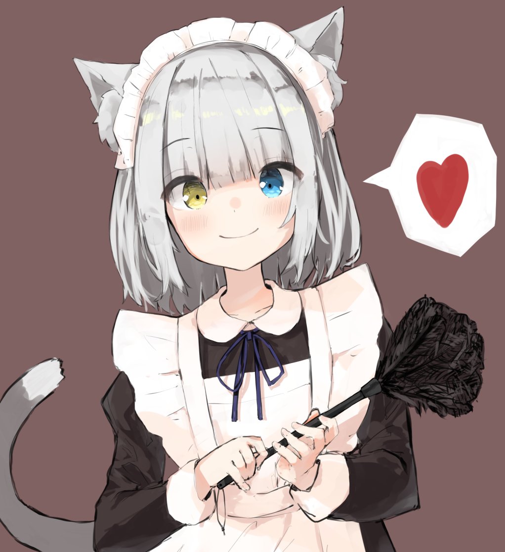「ねこめいどさん。 」|gingerbulletのイラスト