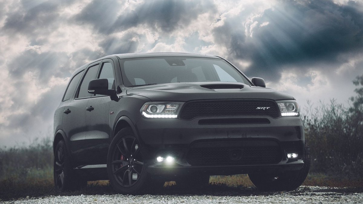 RTChrysler's tweet photo. When the storm clears, the #Dodge Durango is there! https://t.co/FuIO4l6kNm