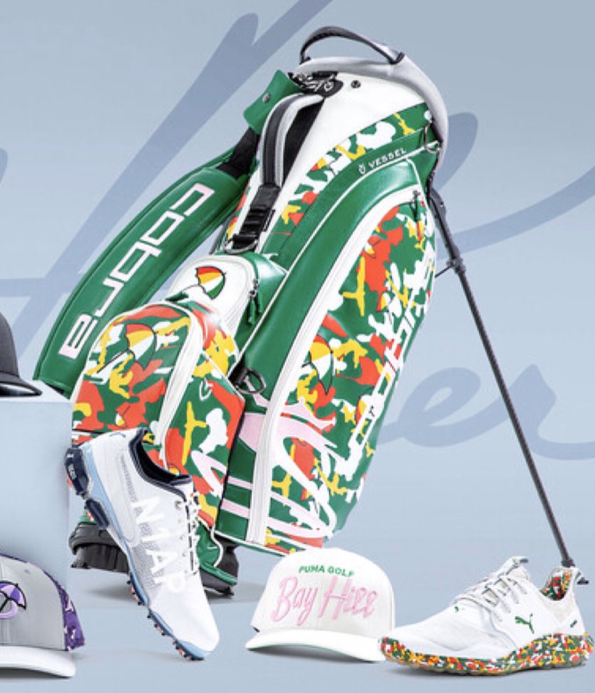 darrenrovell's tweet image. The @PUMAGolf X @ArnoldPalmer collection for Bay Hill, which will be sold at retail and on course and worn by @RickieFowler