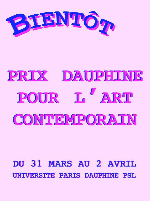 PDAC2020's tweet photo. LE PRIX DAUPHINE POUR L'ART CONTEMPORAIN, C'EST POUR BIENTÔT 🌈

Suivez nous sur Facebook et Instagram et découvrez dans les jours à venir nos quatre autres binômes 💥

#prixdauphineartcontemporain #PDAC2020 https://t.co/F2RCrWlvaA