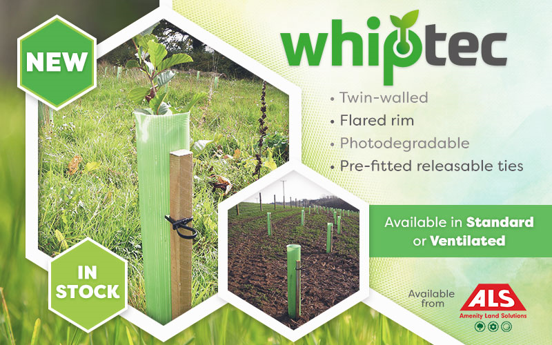 Plant a tree with our Whiptec tree shelters. A new high quality range designed to enhance the establishment and survival rate of young tree whips. #whiptec #treeshelters #treeplanting #PlantATree amenity.co.uk/tree-guards/wh…