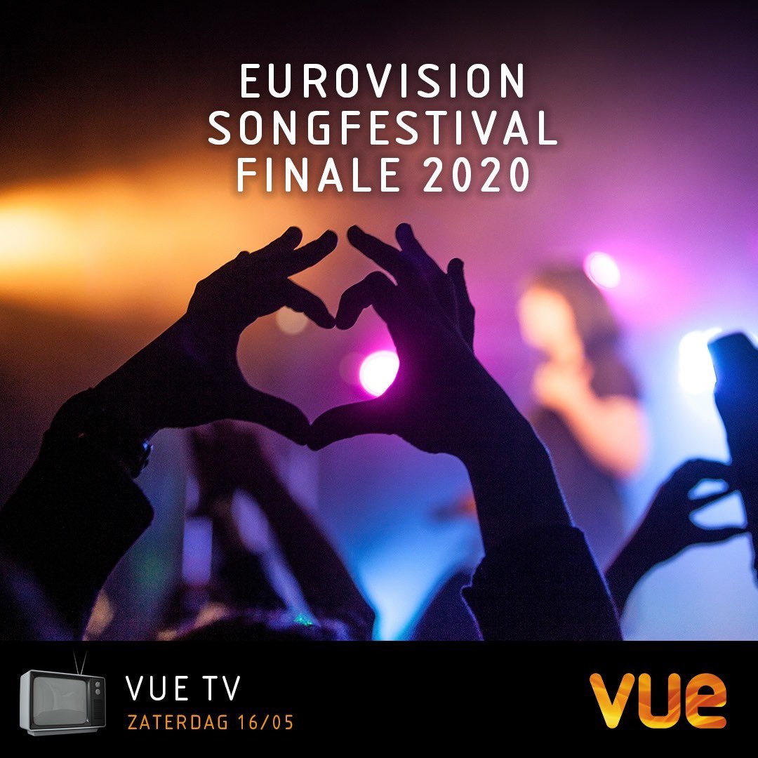 16 mei is het zover, de finale van het Eurovisie Songfestival. Je kunt dit bij ons gaan kijken op het witte doek, direct live vanuit Ahoy! De tickets vanaf zijn nu te bestellen #Eurovision #Songfestival #VueNL
