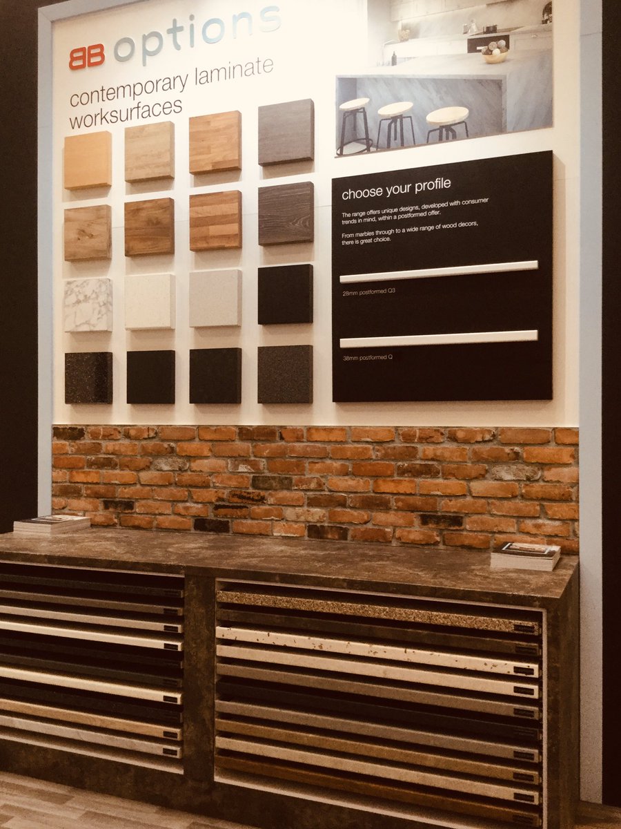 kitchensreview's tweet image. Bushboard is showcasing several brand new developments, including striking décor launches and highlights to Options and Omega collections. Love the new Marbre Gris surface! Head to stand C95 to find out more. @bushboard #kbb2020 #kbb20