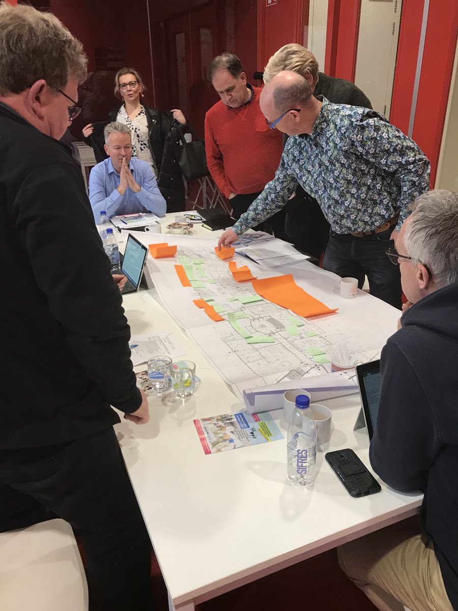 De indeling van het gebouw wordt gemaakt! Voorbereiding Techniekdag #neede