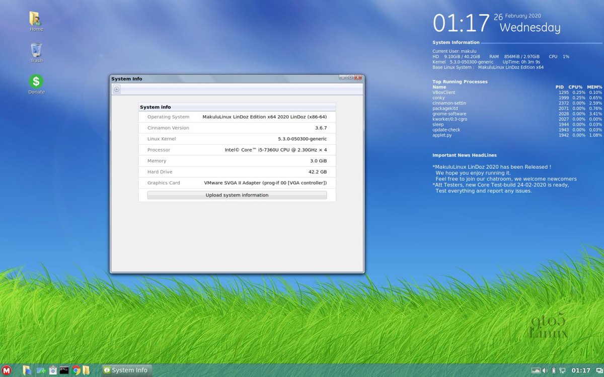 ROOTBLOGit's tweet image. 🆕 #Makululinux 2020 LinDoz - jeszcze inspiracja czy już kopia Windowsa?
➡️ bit.ly/38fKHuf
#Makululinux2020